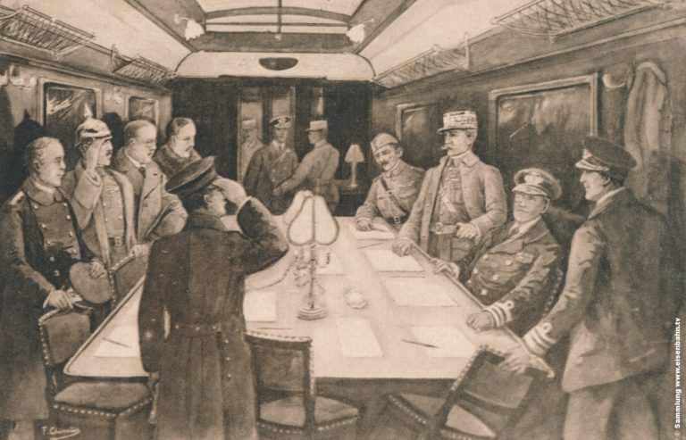 Der Waffenstillstand Im Wagen Von Compiègne 1918 - Eisenbahn.tv