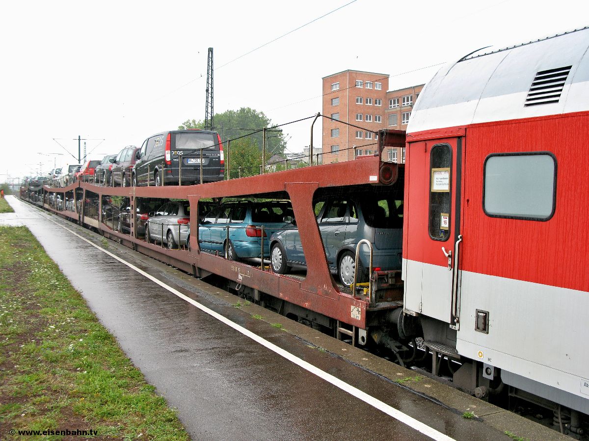 Über den Autozug der Deutschen Bahn ein geschichtlicher